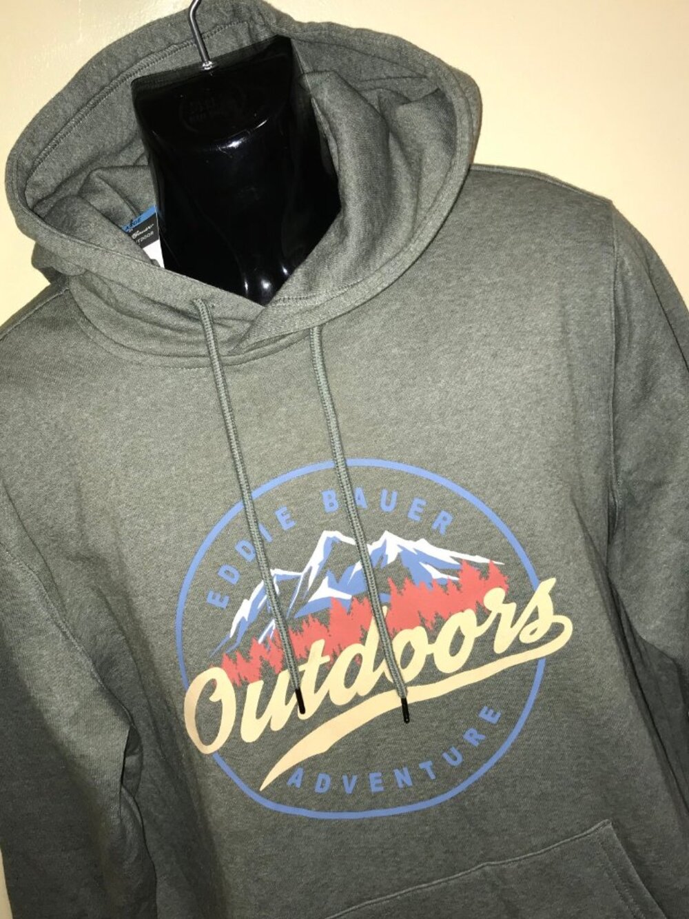 Men's Eddie Bauer Graphic Outdoor Hoodie-Size L - Picture 14 of 14
